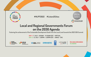 Local and Regional Governments at the 2022 United Nations High-Level Political Forum (HLPF)