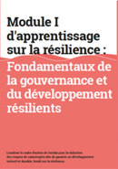 Modulo I d'apprentissage sur la résilience : Fondamentaux de la gouvernance et du développement résilients
