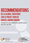 Recommandations de la Global Taskforce sur le projet zero du Nouvel agenda urbain
