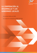  documento de orientación política de CGLU: La Cooperación al Desarrollo y los Gobiernos Locales,