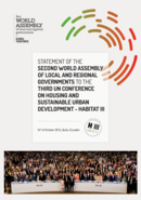 Statement of the 2nd World Assembly of Local and Regional Governments to Habitat III