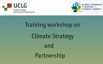 Training workshop on Climate Strategy and Partnership 