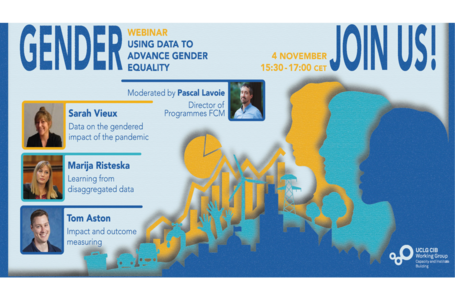 CIB webinar on using data to advance gender equality