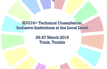 SDG 16+ Technical Consultation on Inclusive Institutions at the Local Level