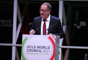 Mohamed Boudra resigns as UCLG President, will accompany the World Organization as Honorary President